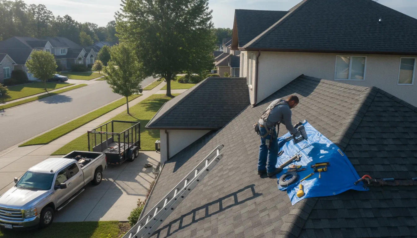 Trusted Storm Damage Roof Repair for McHenry Homes & Businesses